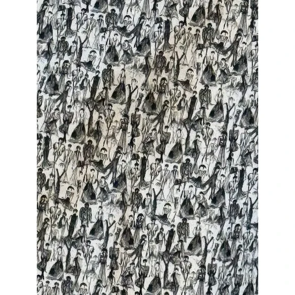 Akris 100 Years Anniversary Edition Pants Size 6 Fashion Print Cotton Swiss Made - Picture 10 of 11